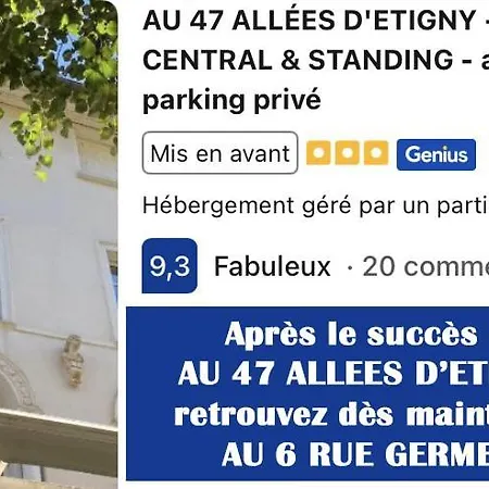 Apartment & Standing, Traversant Avec Parking - Lits 180 King Size Et 160 Queen Size - Linge De Lit Et De Toilette Inclus Bagneres-de-Luchon
