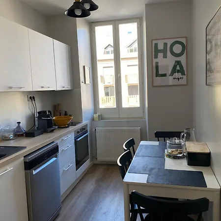 アパート Maison Germes - Central & Standing - Appartements Traversants - Lits 180 King Size - Linge De Lit Et De Toilette Inclus - Parking Prive - Espace Teletravail